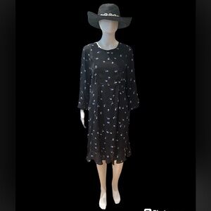 Seraphine dress black